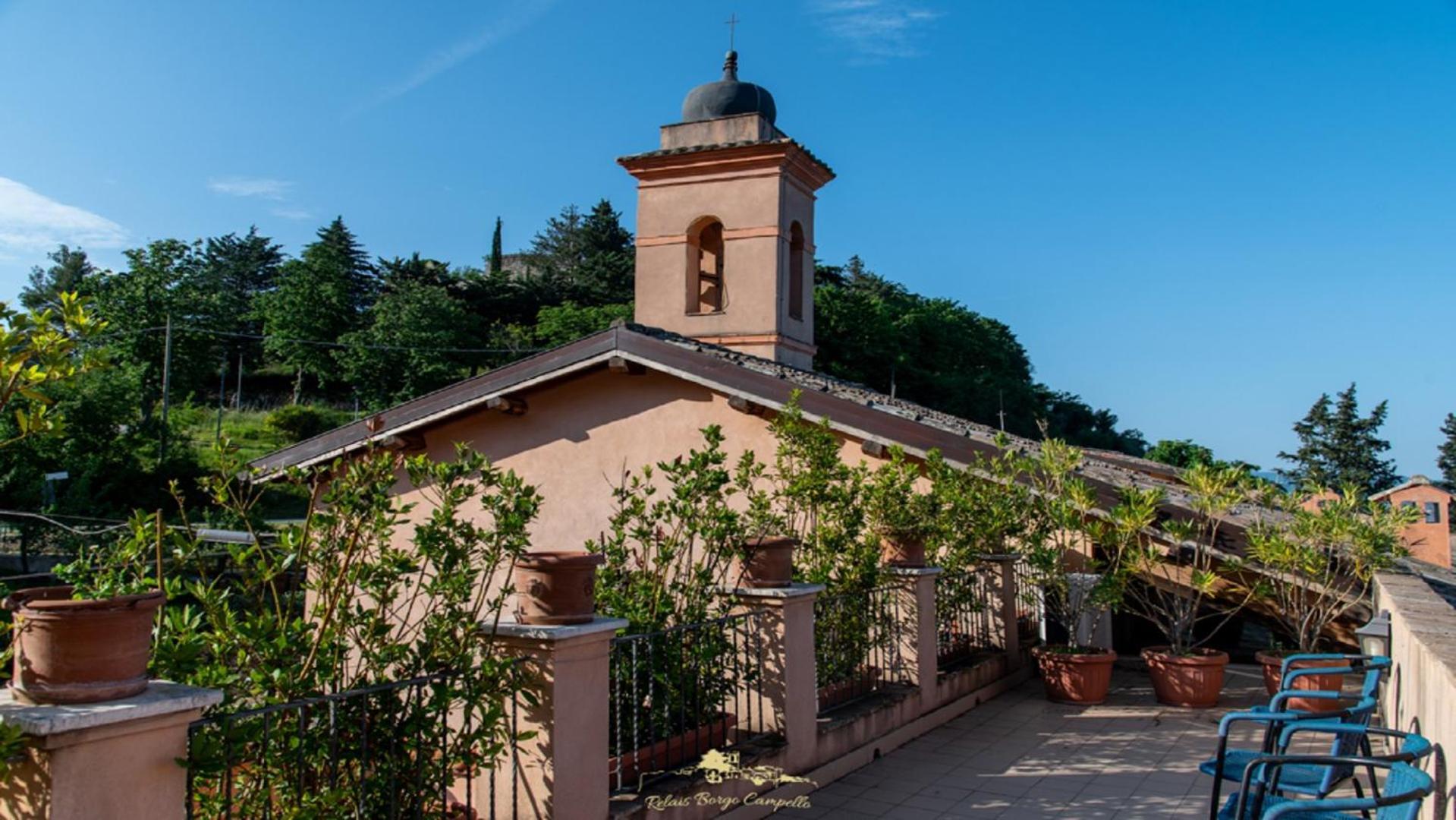 Relais Borgo Campello Pension Campello sul Clitunno Buitenkant foto